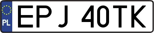 EPJ40TK