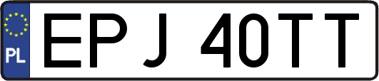 EPJ40TT