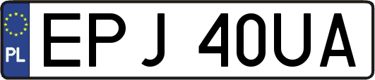 EPJ40UA