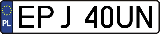EPJ40UN