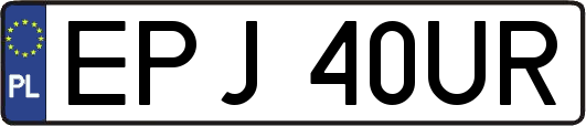 EPJ40UR