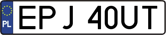 EPJ40UT