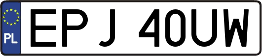 EPJ40UW