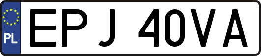 EPJ40VA