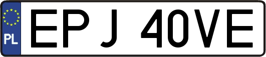 EPJ40VE