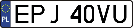 EPJ40VU