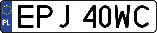 EPJ40WC