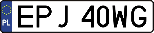 EPJ40WG