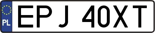 EPJ40XT