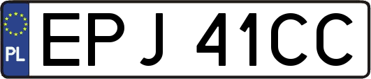 EPJ41CC