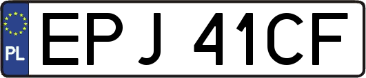 EPJ41CF