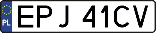 EPJ41CV