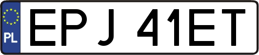 EPJ41ET