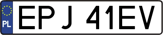EPJ41EV