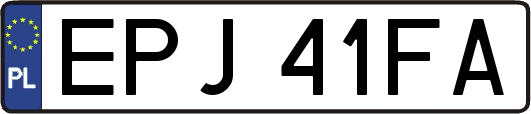 EPJ41FA