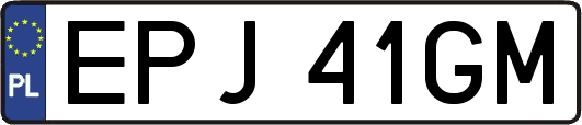 EPJ41GM