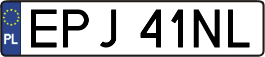 EPJ41NL