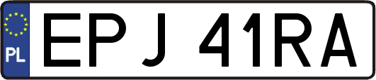 EPJ41RA