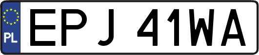 EPJ41WA