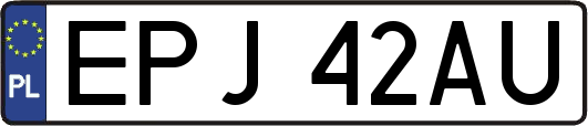 EPJ42AU