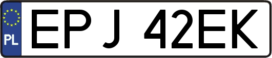 EPJ42EK