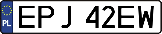 EPJ42EW