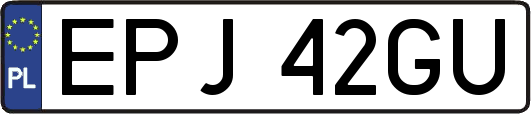 EPJ42GU