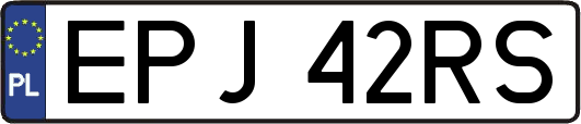EPJ42RS