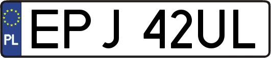 EPJ42UL