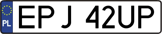 EPJ42UP