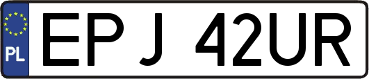 EPJ42UR
