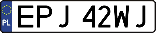 EPJ42WJ