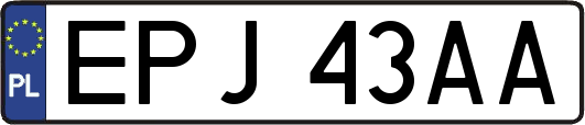 EPJ43AA