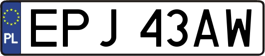 EPJ43AW