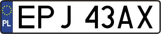 EPJ43AX