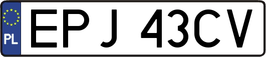 EPJ43CV