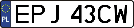 EPJ43CW