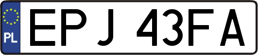 EPJ43FA