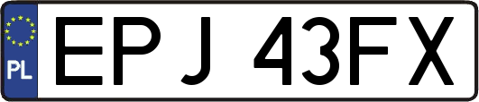 EPJ43FX