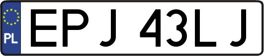 EPJ43LJ