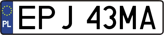 EPJ43MA