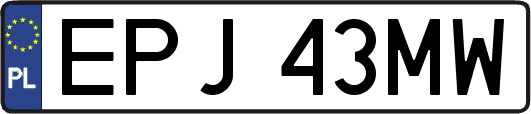 EPJ43MW