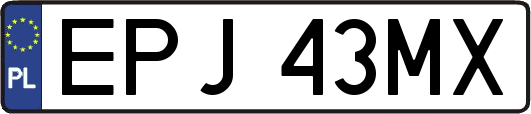 EPJ43MX