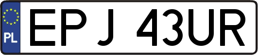 EPJ43UR
