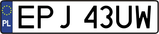 EPJ43UW