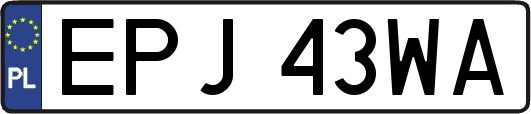 EPJ43WA