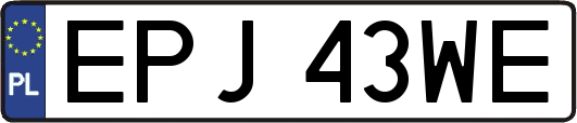 EPJ43WE