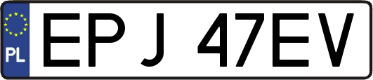 EPJ47EV
