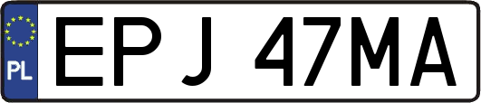 EPJ47MA