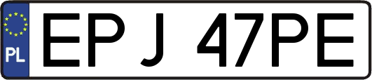 EPJ47PE